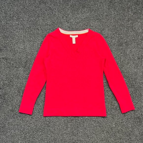 Banana Republic Fine Merino Wool Red Sweater Base Layer - Picture 3 of 6
